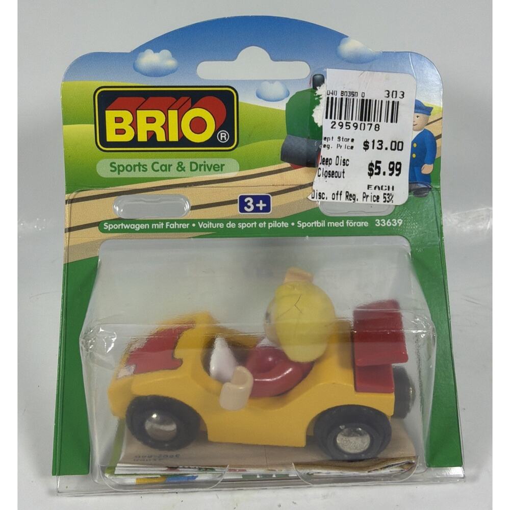 Vtg 2001 Brio Sports Car & Driver - 33639 - New